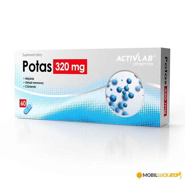  Activlab Potas 320 mg 60  