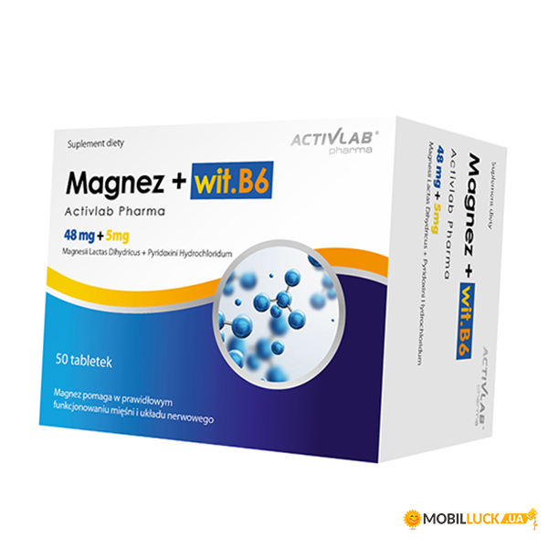  ³ 6 Activlab Magnez B6 50 (36108013)