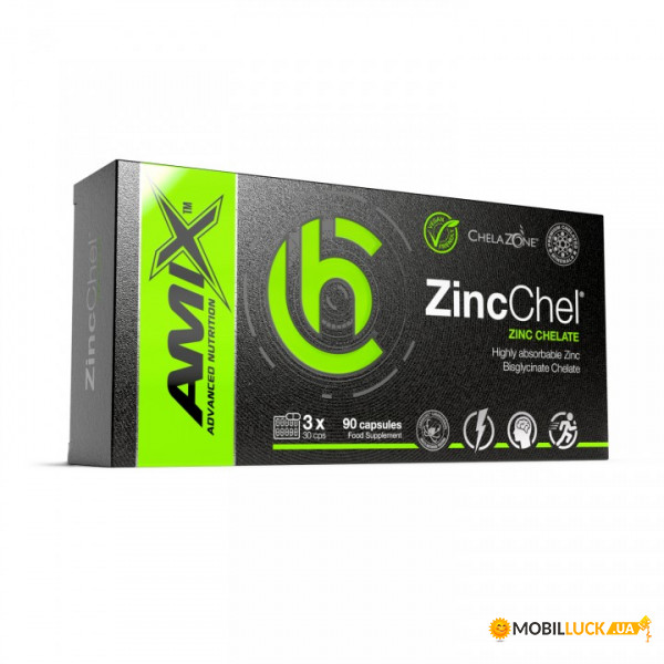 ³ Amix Nutrition ChelaZone ZincChel 90 