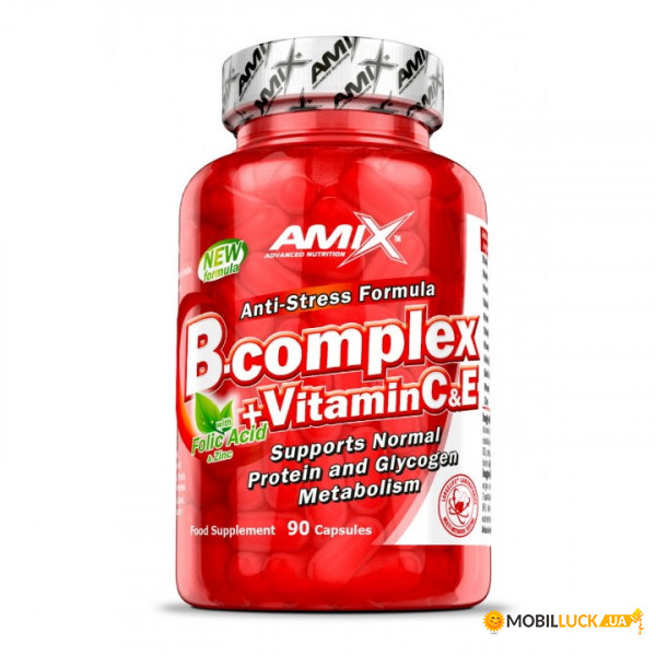 ³   Amix Nutrition B-Complex Vitamin C 90 