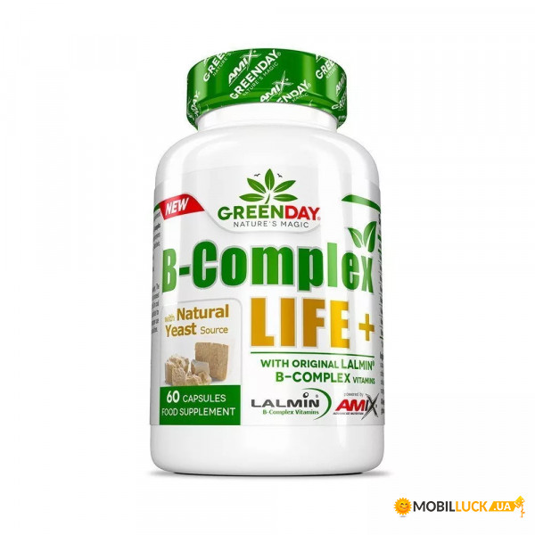    Amix Nutrition GreenDay B-Complex Life+ 60  