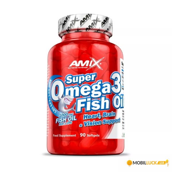   Amix Nutrition Super Omega 3 Fish Oil 90 