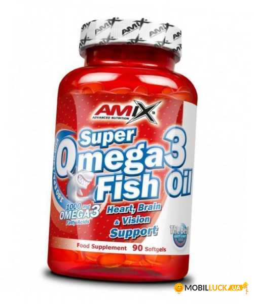  3 Amix Nutrition Super Omega 3 180 (67135001)