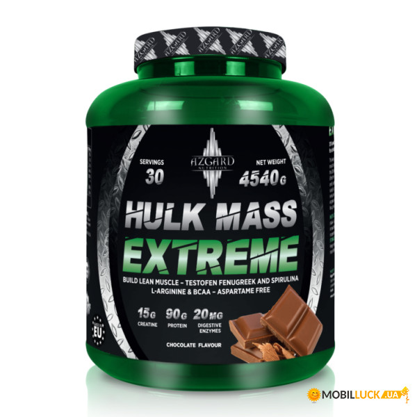 Azgard Nutrition Hulk Mass Extreme - 4540  