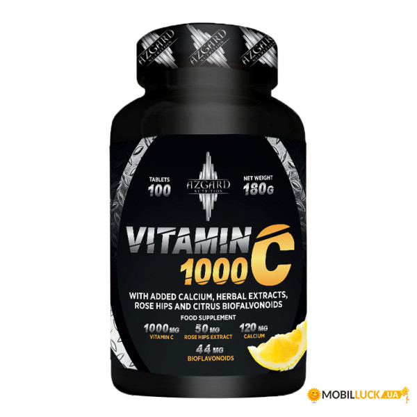 Azgard Nutrition Vitamin C 1000 - 100 