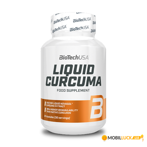    BioTech USA Nutrition Liquid Curcuma 30  