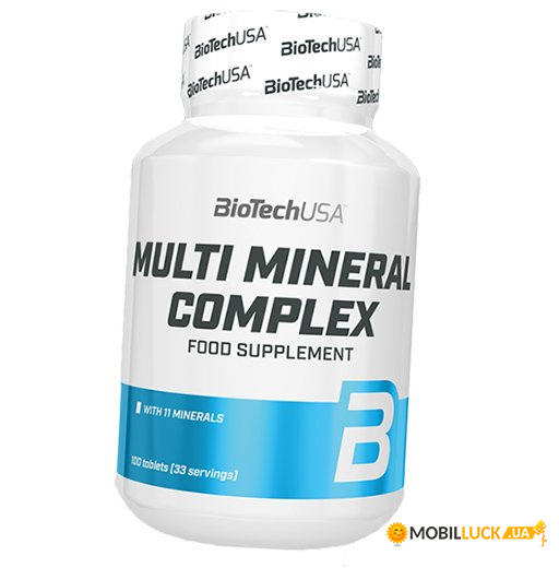  BioTech (USA) Multimineral Complex 100  (36084020)