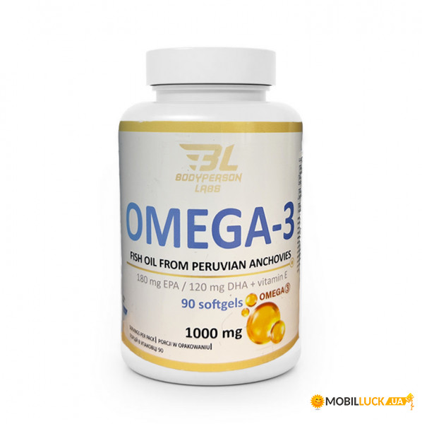  Bodyperson Labs Omega 3 90  