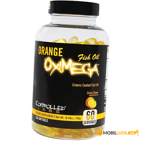  Controlled Labs Orange OxiMega Fish Oil 120 (67183001)