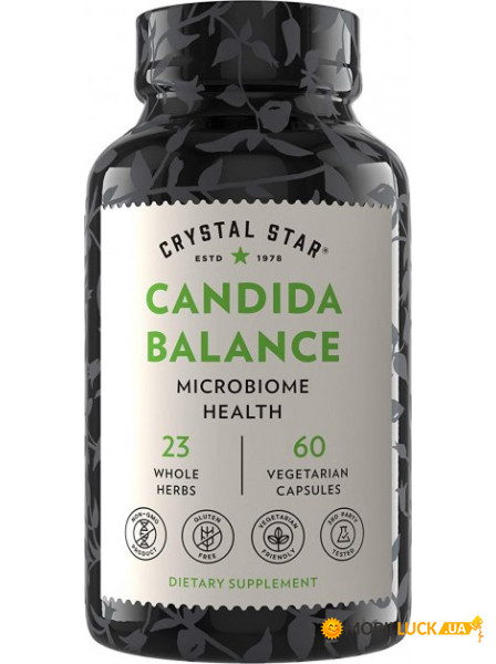  Crystal Star Candida Balance 60   