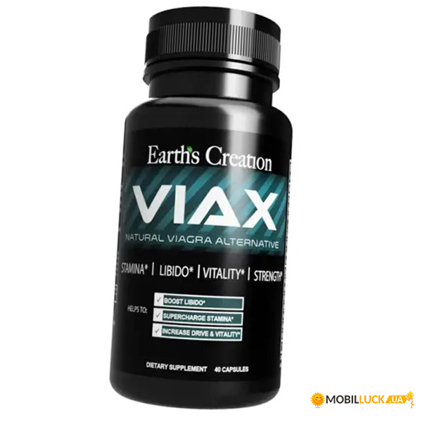 ³   Earths Creation (VIAX Mens Sexual Health) 40 