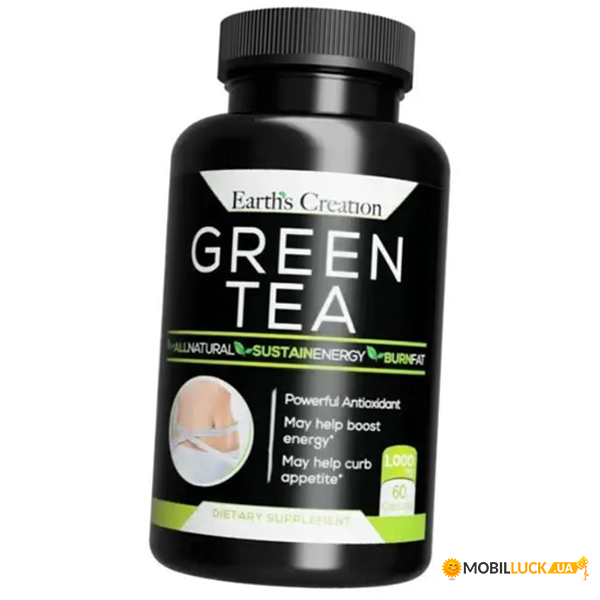    Earths Creation Green Tea Extract 60 (71604008)