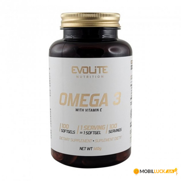  Evolite Nutrition Omega 3 100 caps