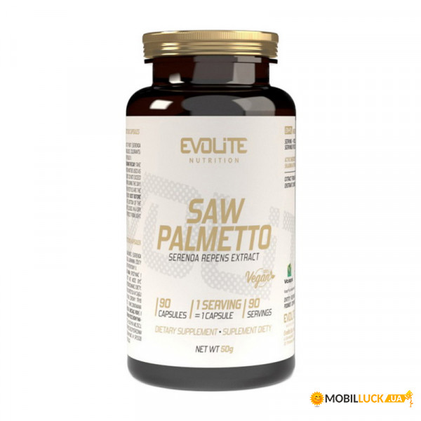  Evolite Nutrition Saw Palmetto 450 mg 90 vcaps