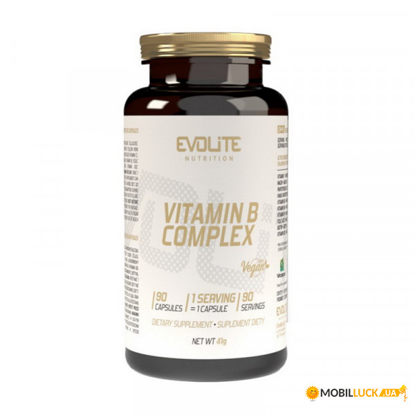  Evolite Nutrition Vitamin B complex 90 caps