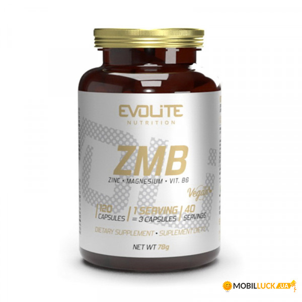  Evolite Nutrition ZMB 120 caps