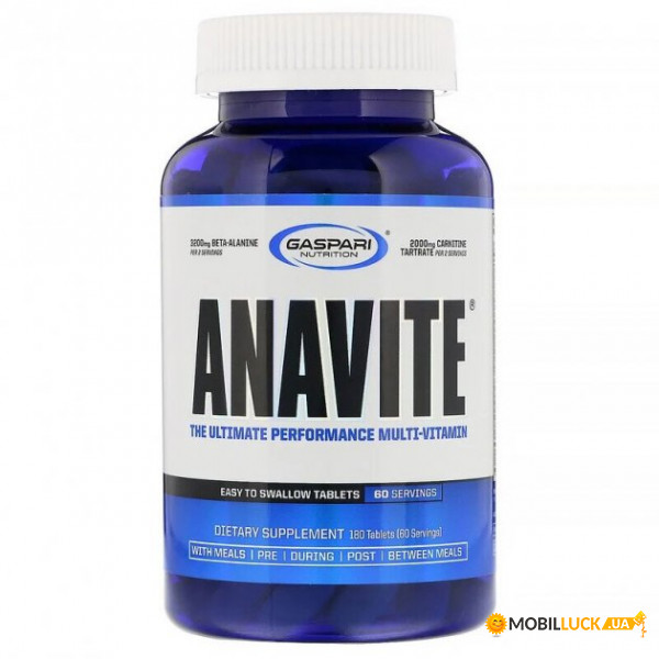  Gaspari Nutrition Anavite 180  (4384303931)