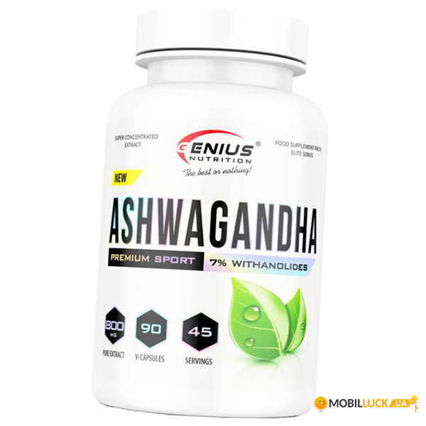   Genius Nutrition Ashwagandha 90 (71562001)