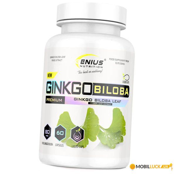   ó  Genius Nutrition Ginko Biloba 80 60 (71562003)