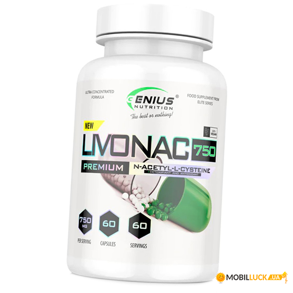 N- Genius Nutrition Livonac 750 60 (70562001)