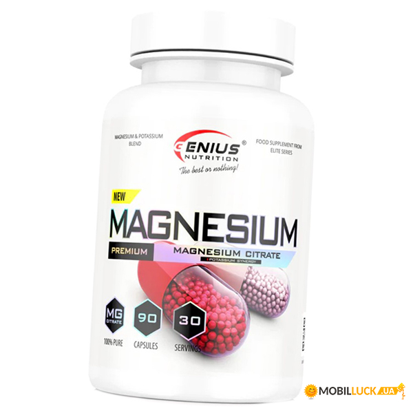    Genius Nutrition Magnesium 90 (36562002)