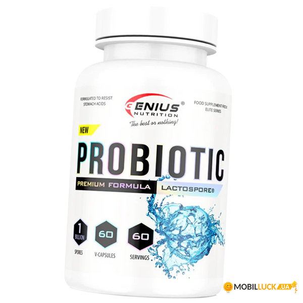  Genius Nutrition Probiotic 60 (69562002)