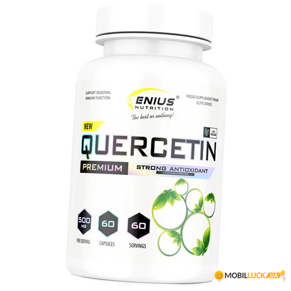    Genius Nutrition Quercetin 500 60 (70562002)