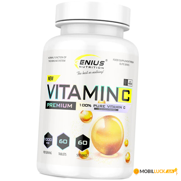 ³  Genius Nutrition Vitamin C 1000 300 (36562003)