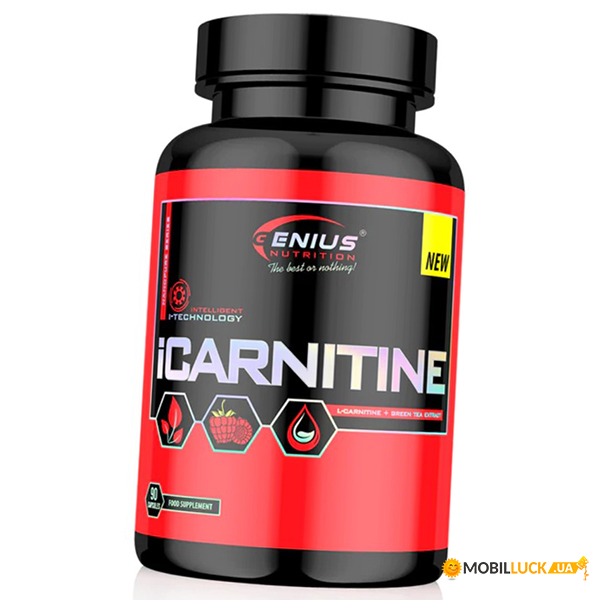 ˳   Genius Nutrition iCarnitine 90 (02562004)