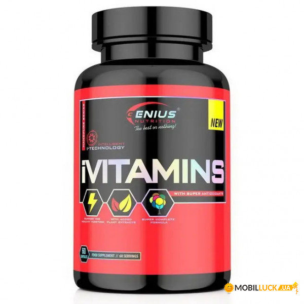 ³ Genius Nutrition i Vitamins 60  