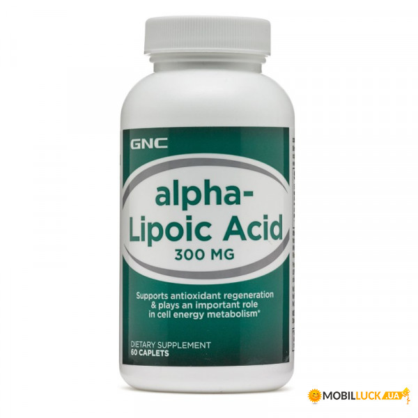    GNC Alpha-Lipoic Acid 300 60  