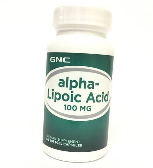  GNC Alpha Lipoic Acid 100 60 (70120001)