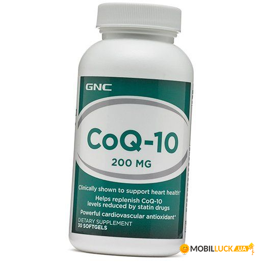  GNC CoQ-10 200 30   (70120008)