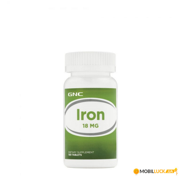 ³   GNC Iron 18 mg 100 