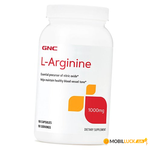   GNC L-Arginine 1000 Caps 90 (27120016)