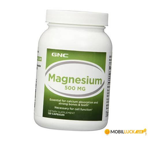  GNC Magnesium 500 120 (36120043)