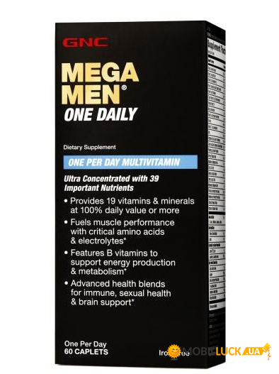 ³   GNC Mega Men One Daily 60  