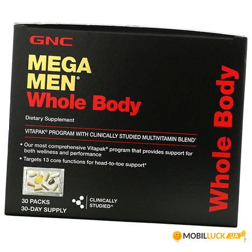     GNC Mega Men Whole Body 30 (36120175)