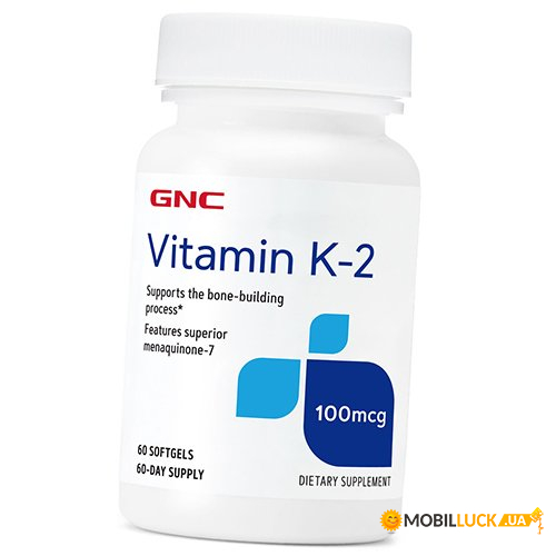  2 GNC -7 Vitamin K-2 100 60 (36120180)