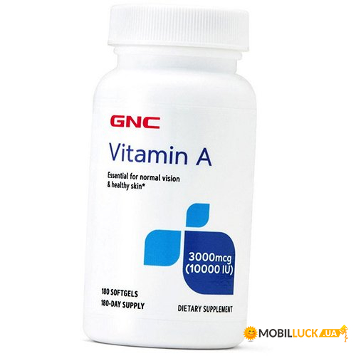 ³ GNC Vitamin A 10000 180  (36120081)