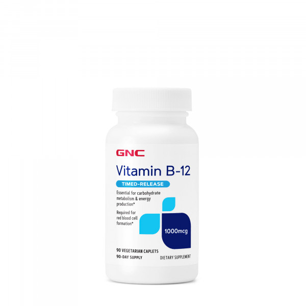  GNC Vitamin B-12 1000 90  (4384303047)