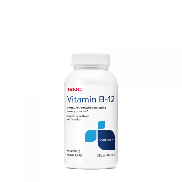  GNC Vitamin B-12 1500 90  (4384303303)