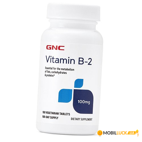  GNC Vitamin B-2 100 100 (36120176)