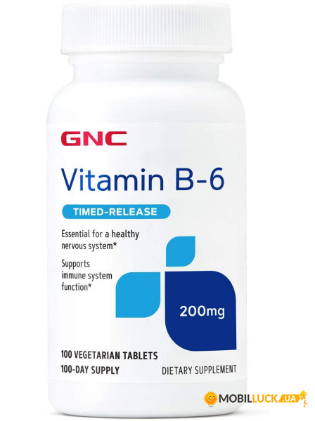 ³ GNC Vitamin B-6 100  (4384303305)