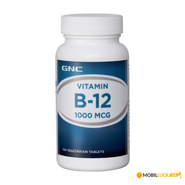  GNC Vitamin B12 1000 mcg 100  