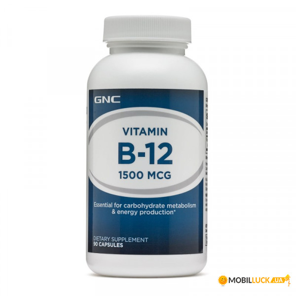 ³   GNC Vitamin B12 1500 mcg 90 