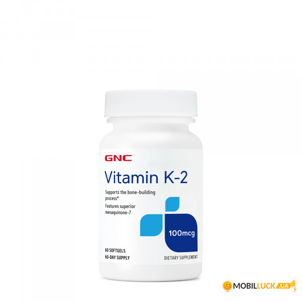  GNC Vitamin K-2 60  (4384303319)