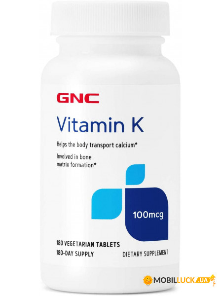  GNC Vitamin K 180  (4384303318)