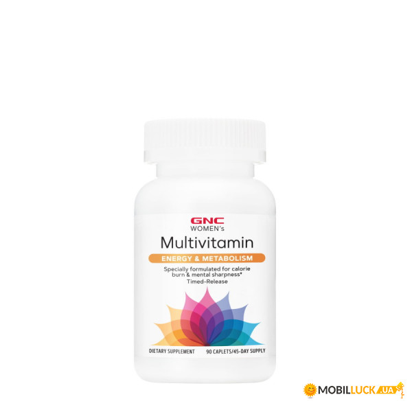  GNC Womens Multivitamin Energy and Metabolism 90  