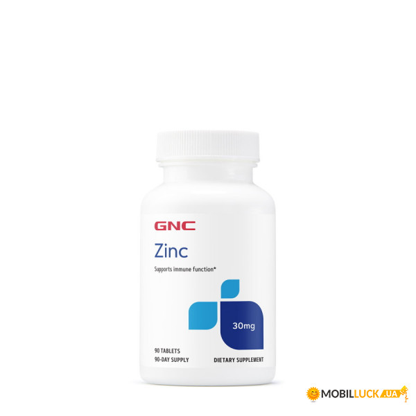    GNC Zinc 30 90  